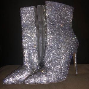 Steve Madden Rhinestone Booties